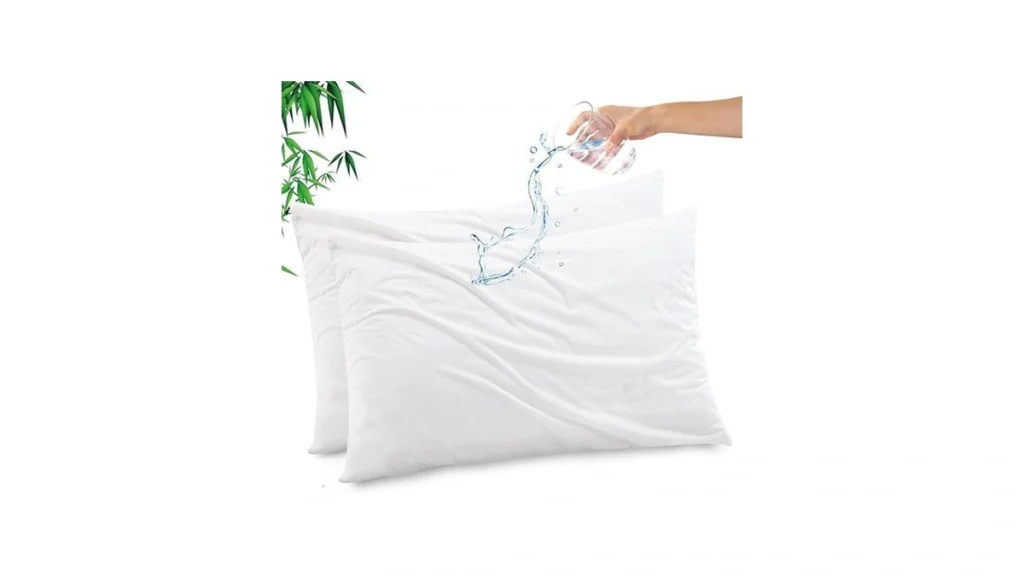 Amazon coupon: Gogreen Bamboo Rayon Waterproof Pillow P
