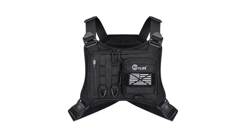 Amazon code: Cvlife Outdoor Chest Bag For Men Tactica