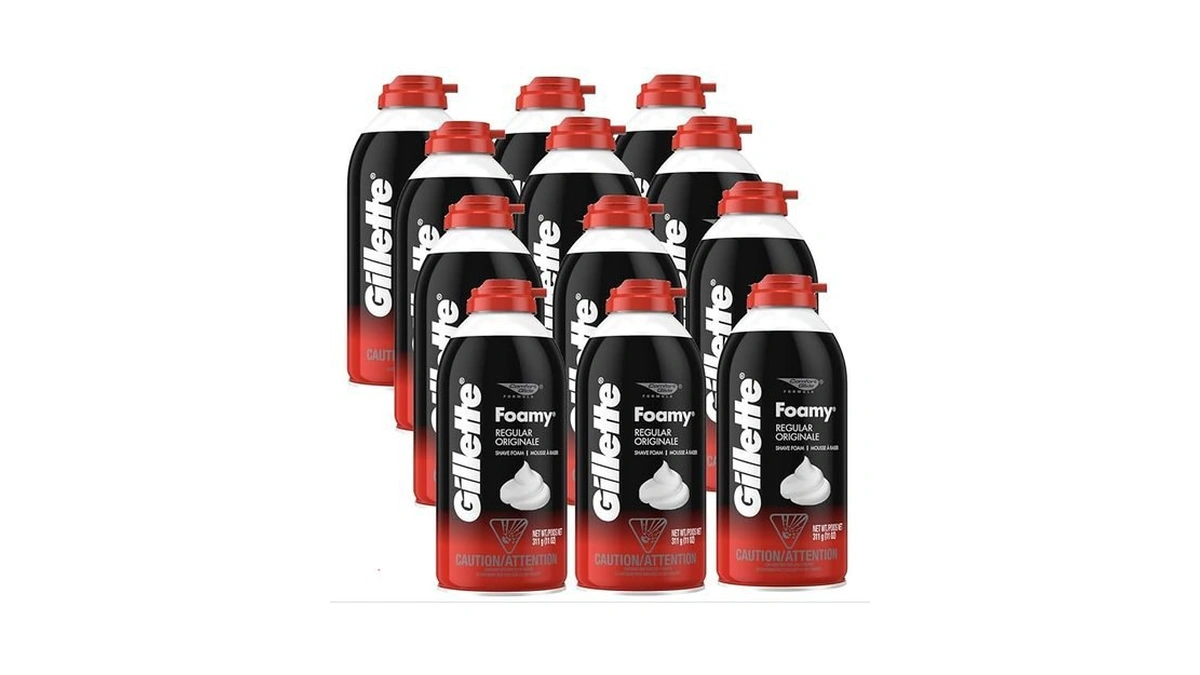 Amazon coupon: Gillette Foamy Regular Shaving Cream Pac
