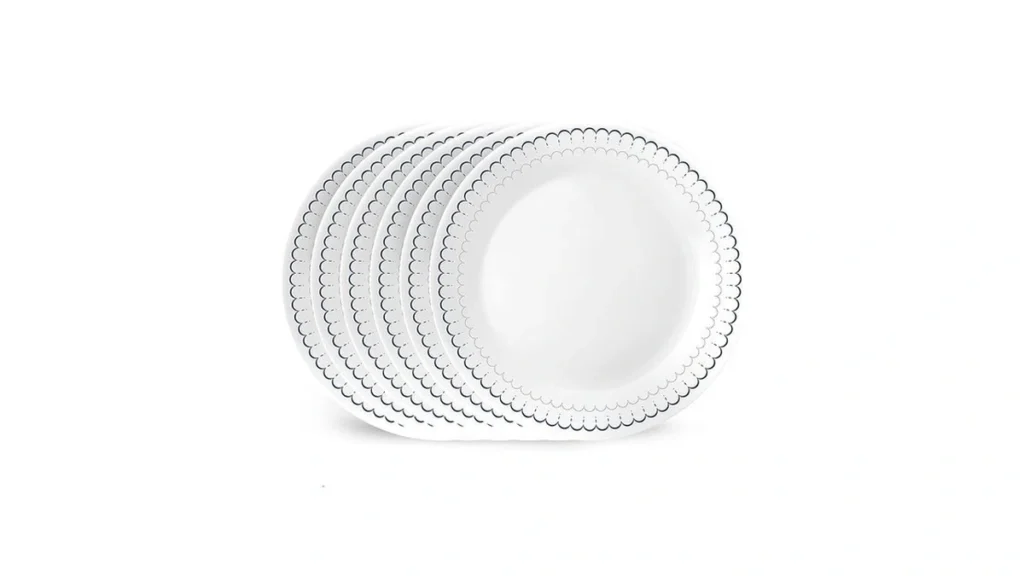 Amazon coupon: Corelle Vitrelle 10 25 Dinner Plates Set