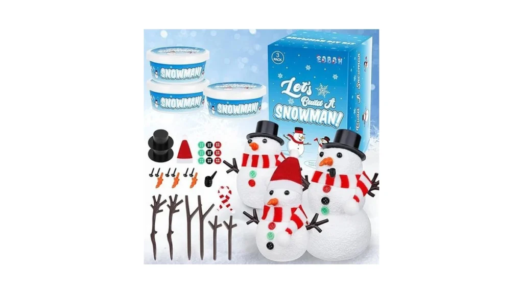 Amazon coupon: Christmas Craft Snowman Kit 3 Pack Diy S