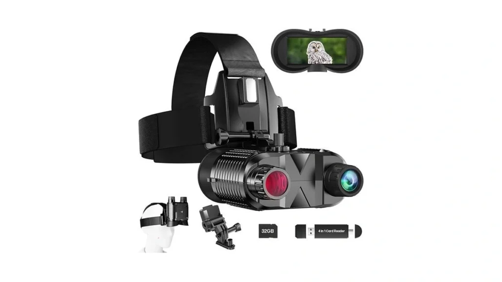 Amazon code: Ailnjuc Head-mounted Night Vision Goggle