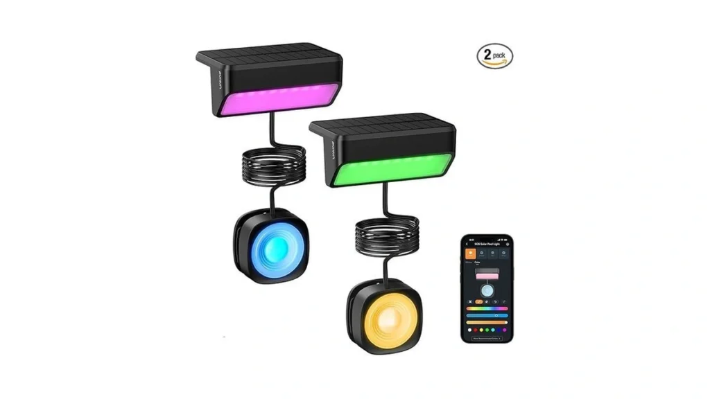 Amazon coupon: Linkind Smart Solar Pool Lights Rgbw App
