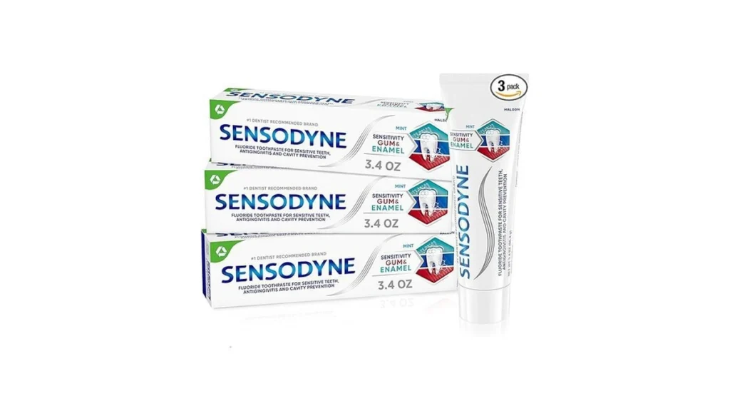 Amazon coupon: Sensodyne Toothpaste Sensitivity Gum And