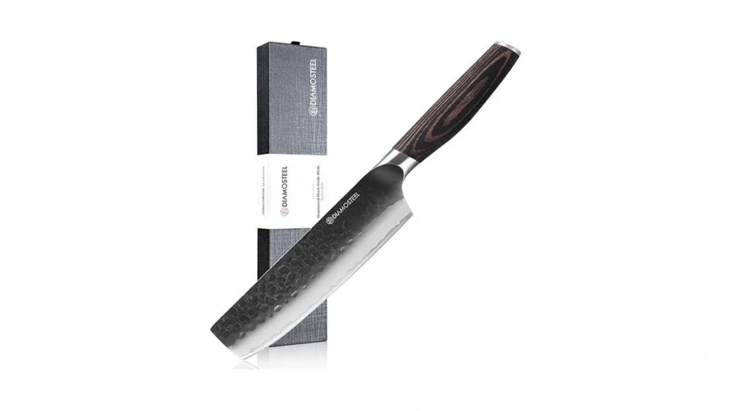 Amazon coupon: Diamosteel Nakiri Knife - 6 5-inch Profe