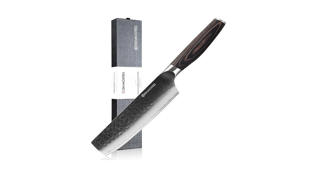 Amazon coupon: Diamosteel Nakiri Knife - 6 5-inch Profe
