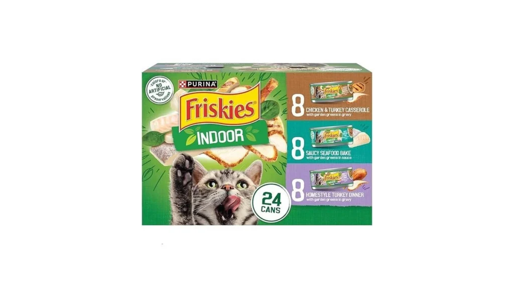 Amazon coupon: Purina Friskies Indoor Cat Food 24ct Vp