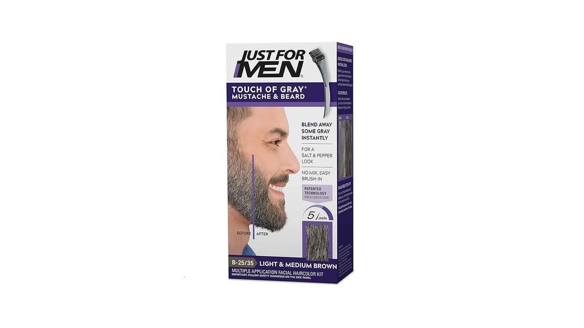 Amazon coupon: Just For Men Touch Of Gray Mustache Bear