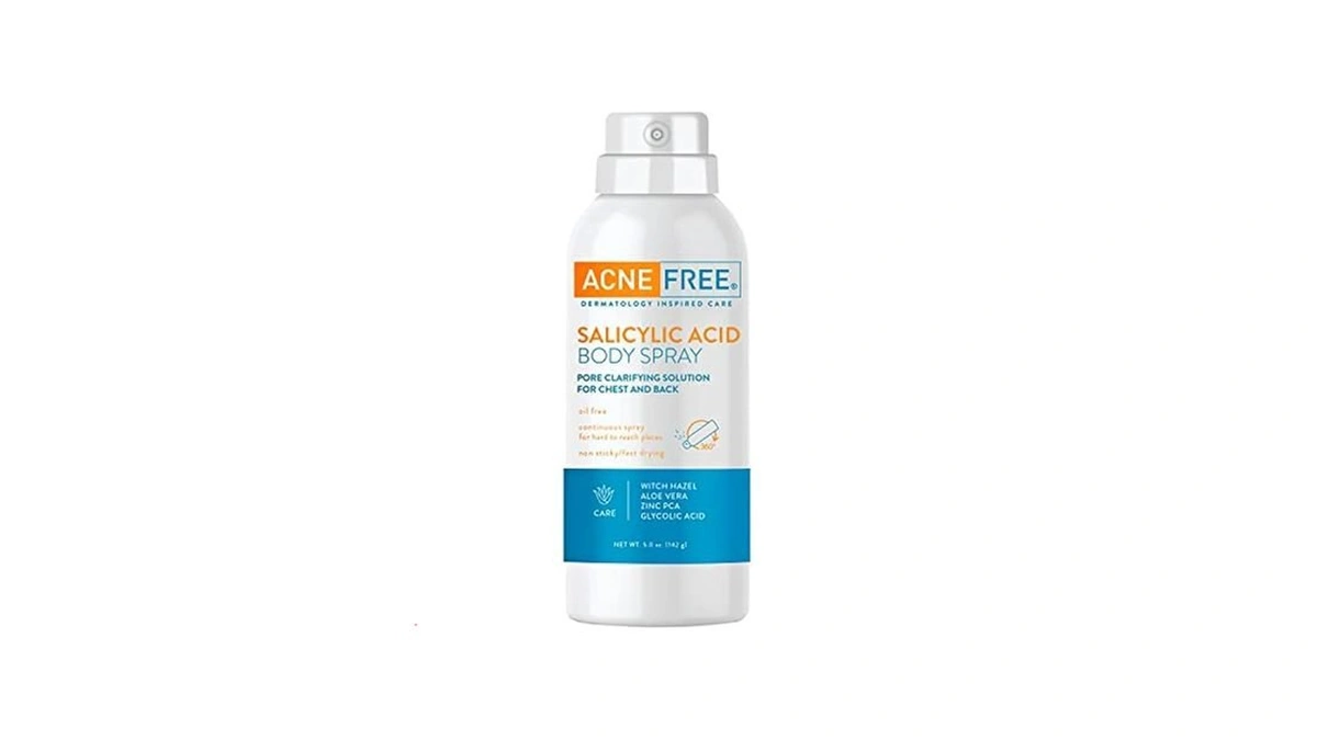 Amazon coupon: Acnefree Salicylic Acid Body Spray Pore