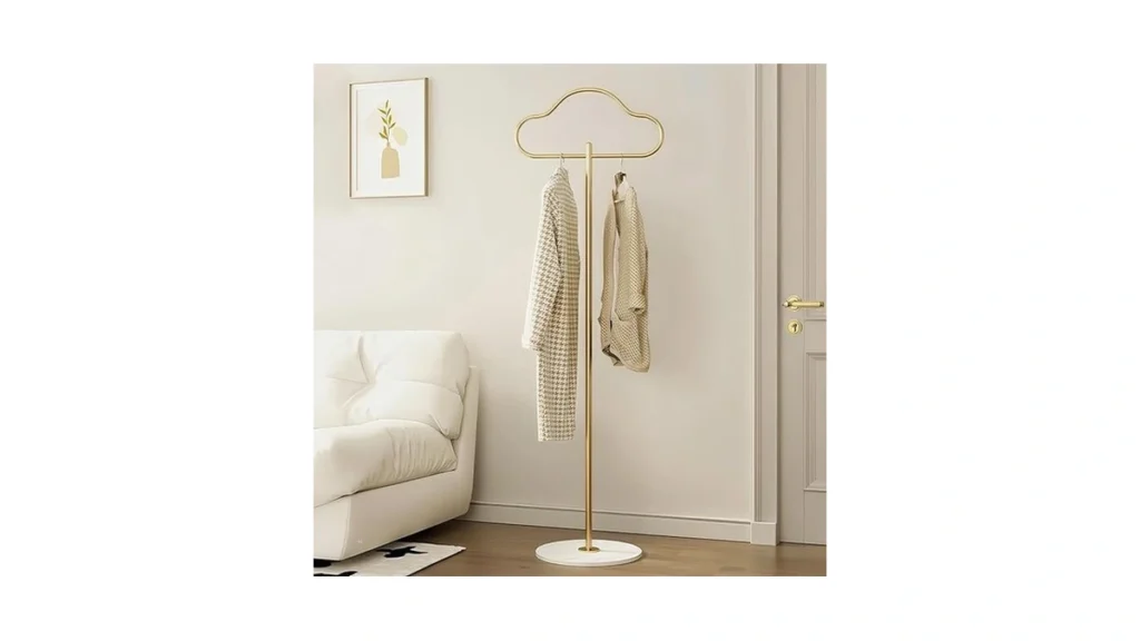 Amazon coupon: Semir Gold Coat Rack With Heavy Marble B