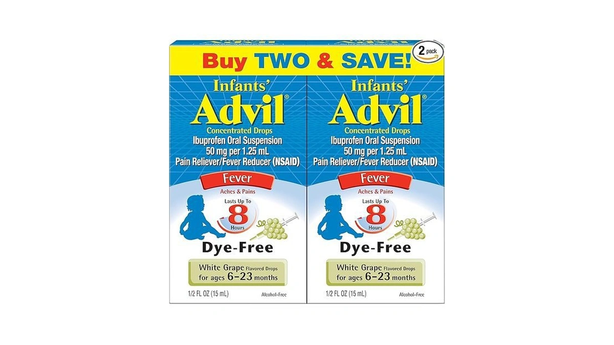 Amazon coupon: Infants Advil Liquid Pain Reliever And B