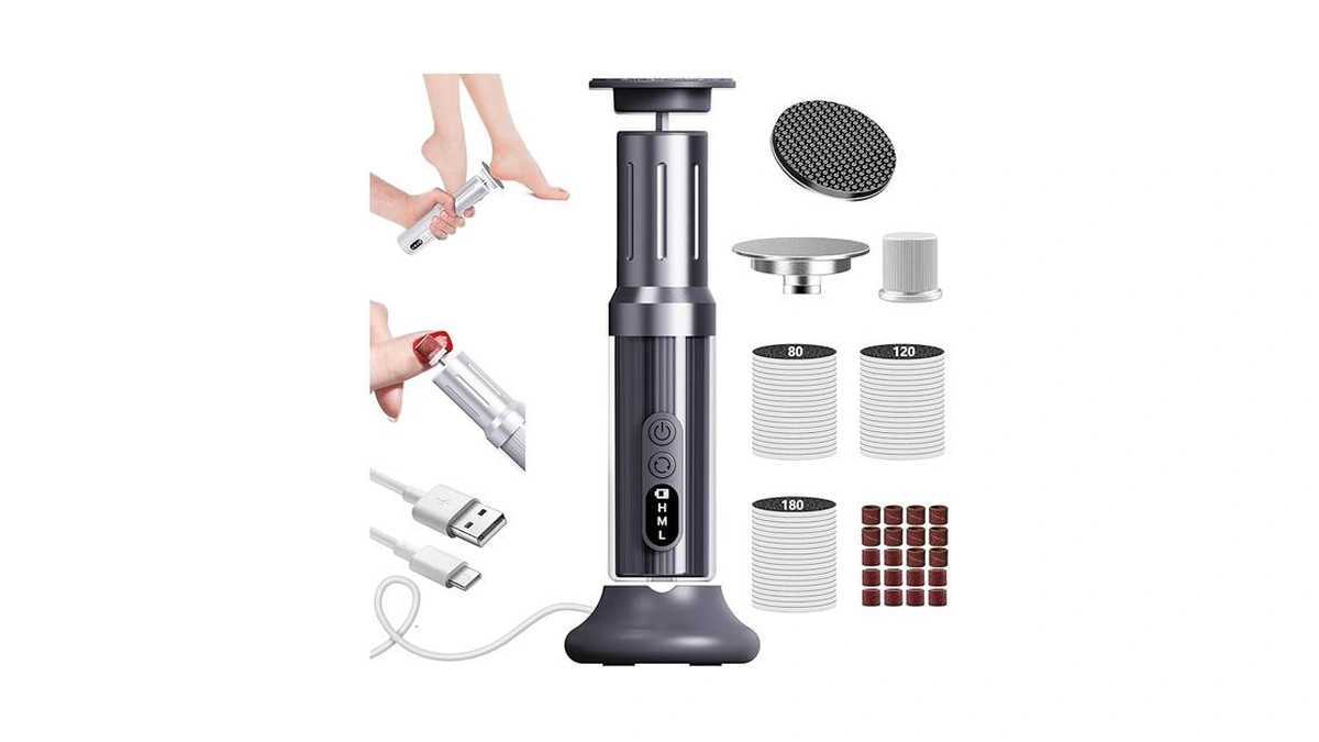Amazon code: Electric Foot Callus Remover With Nano-g