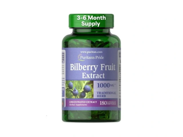 Puritan S Pride Premium Bilberry Fruit Extract 250… Coupon