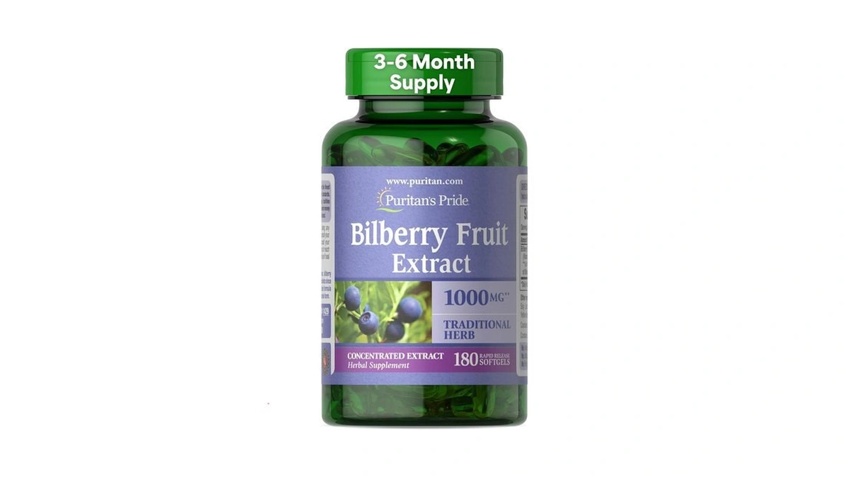 Amazon coupon: Puritan S Pride Premium Bilberry Fruit E