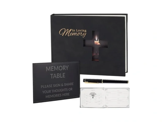 Funeral Guest Book For Memorial Service In Loving… Coupon