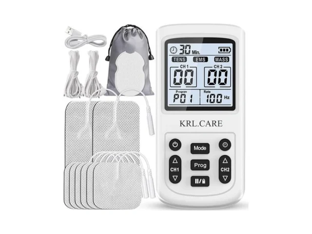 3-in-1 Tens Unit Muscle Stimulator Ems Massage… Code