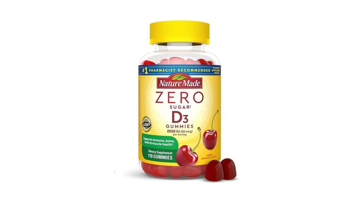 Amazon coupon: Nature Made Zero Sugar Vitamin D3 Gummie