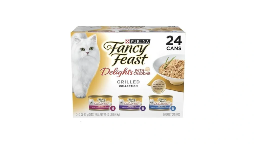 Amazon coupon: Purina Fancy Feast Delights With Cheddar