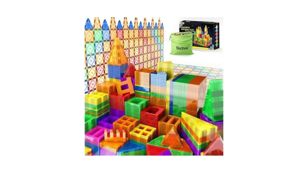 Amazon code: 102pcs Magnetic Tiles Building Blocks St