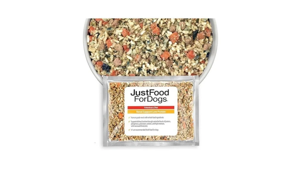 Amazon coupon: Justfoodfordogs Renal Support Low Protei
