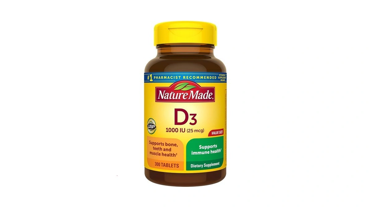 Amazon coupon: Nature Made Vitamin D3 1000 Iu 25 Mcg Vi
