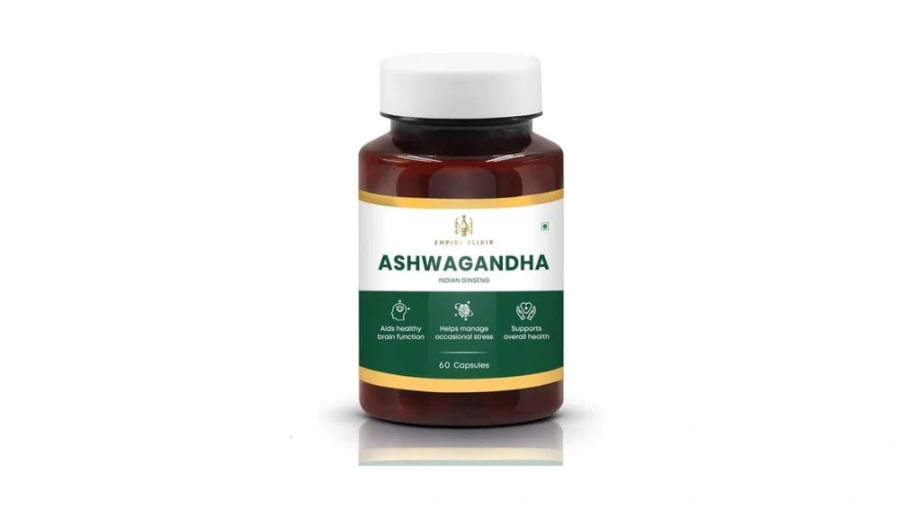 Amazon coupon: Empire Elixir Ashwagandha Capsules 450mg