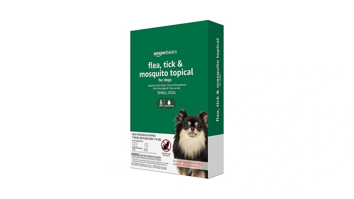Amazon coupon: Amazon Basics Flea Tick Mosquito Topical