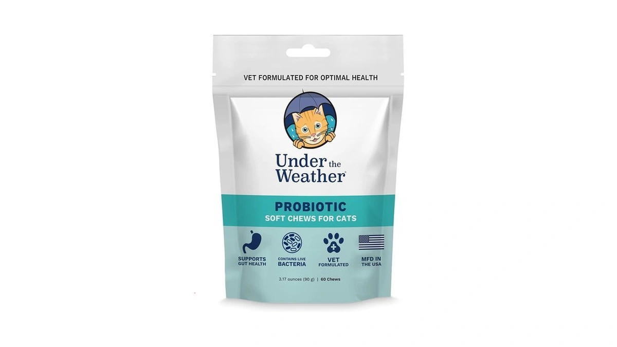 Amazon coupon: Under The Weather Pet Probiotic Chews Fo