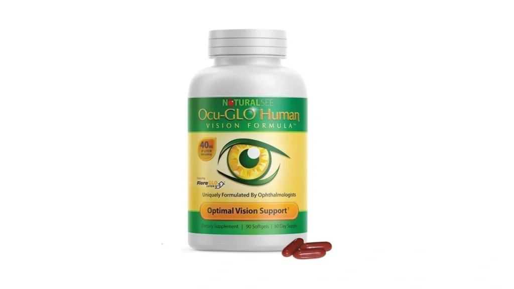 Amazon code: Ocu-glo Human Vision Formula Eye Health