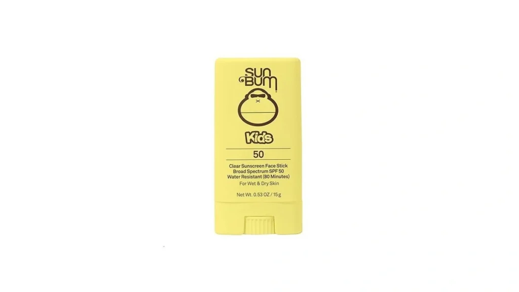 Amazon coupon: Sun Bum Kids Spf 50 Clear Face Stick Sun