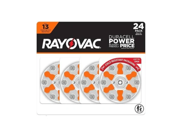 Rayovac Size 13 Hearing Aid Batteries 24 Pack Size… Coupon
