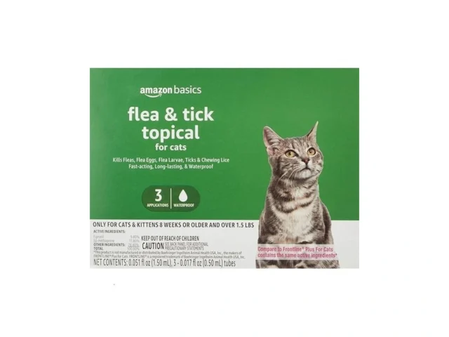 Amazon Basics Flea And Tick Topical Treatment For… Coupon