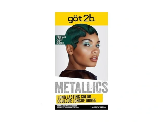 Got2b Metallics Permanent Hair Color M77 Mermaid Green