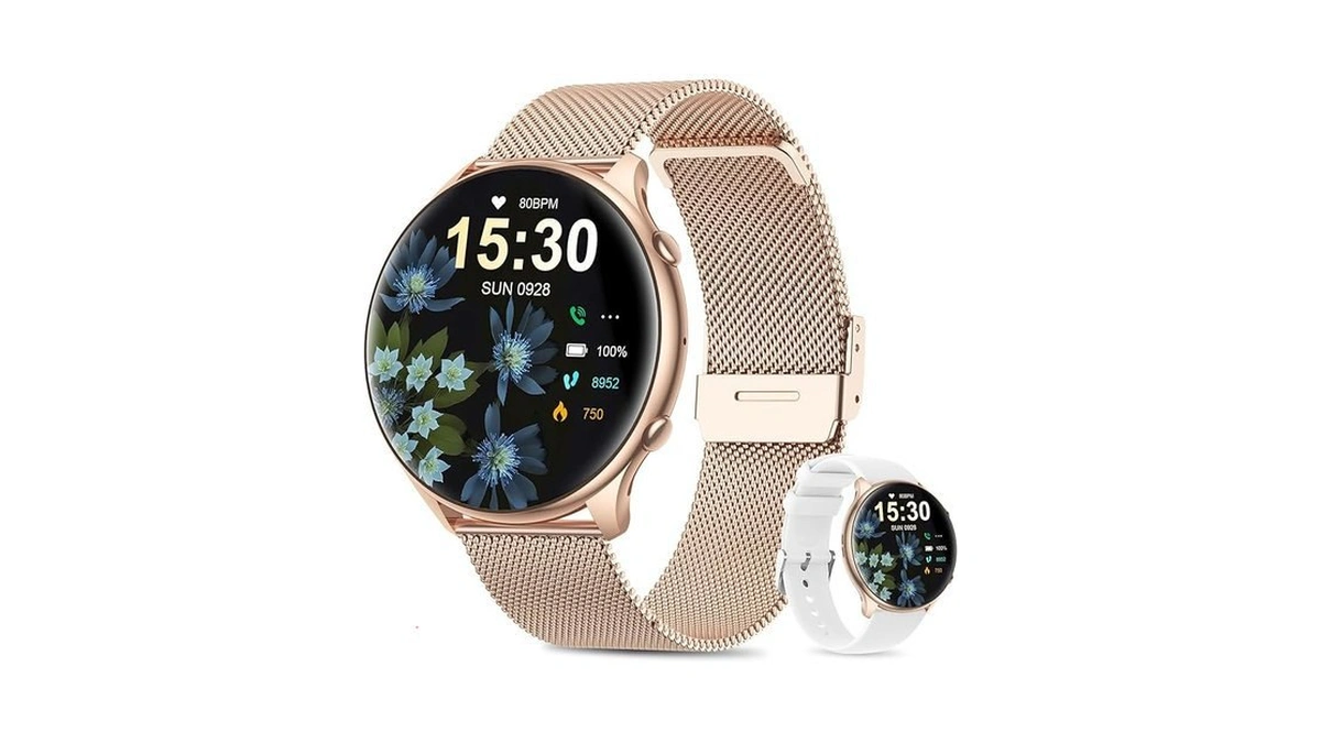 Amazon coupon: Sloksfil Smart Watches For Women With Me
