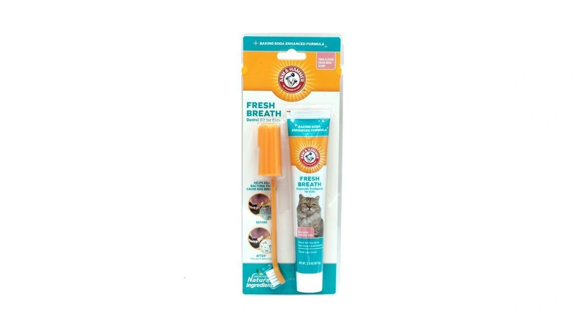 Amazon coupon: Arm Hammer For Pets Dental Kit For Cats