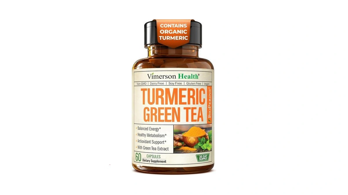 Amazon coupon: Turmeric Curcumin Supplement With Green