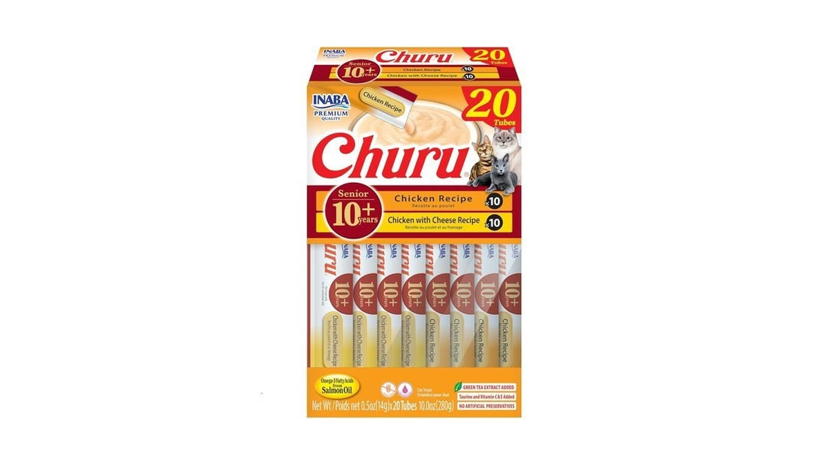 Amazon coupon: Inaba Churu For Senior 10 Creamy Lickabl