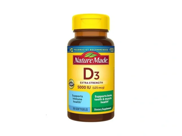 Nature Made Vitamin D3 5000 Iu 125 Mcg Softgels… Coupon