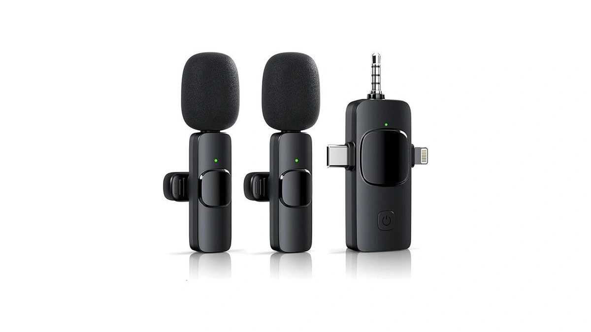 Amazon code: Wayvose 3 In 1 Wireless Lavalier Microph