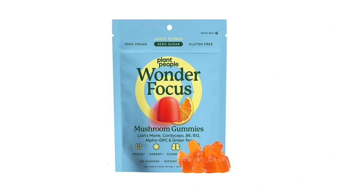 Amazon coupon: Plant People Wonderfocus Mushroom Gummie