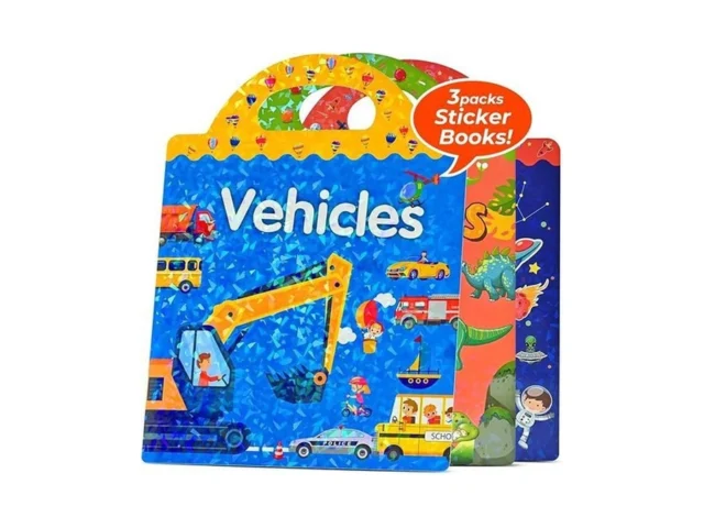 Eoocoo Reusable Sticker Books For Kids Toddler… Code