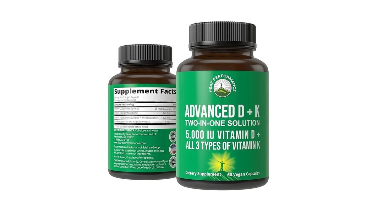 Amazon coupon: Peak Performance Advanced Vitamin D 5000