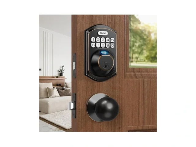 Teeho Te002k Keyless Fingerprint Deadbolt Door Lock… Code