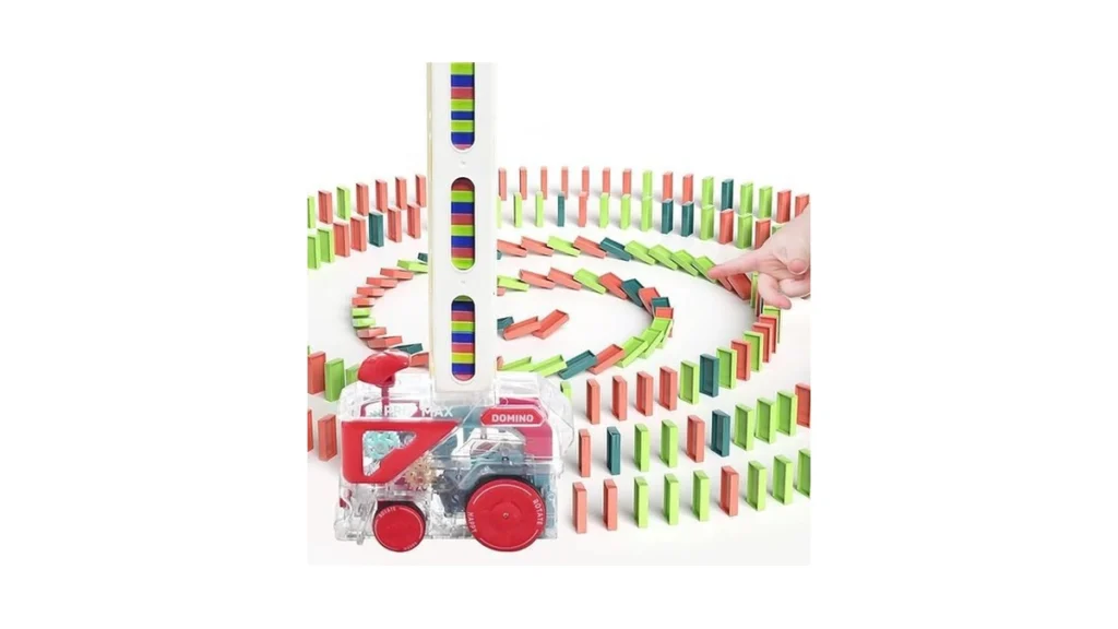 Amazon code: Kendyy Domino Train Toy Montessori Toys
