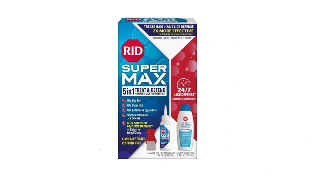 Amazon coupon: Rid Super Max Lice Treatment Kit Kills L