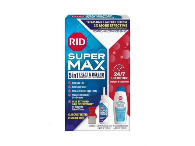 Rid Super Max Lice Treatment Kit Kills Lice Super… Coupon