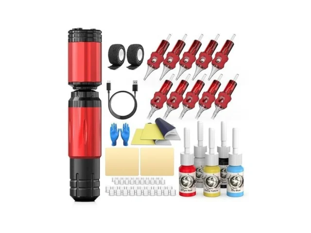 Aiden Wireless Tattoo Machine Kit Tattoo Practice… Code