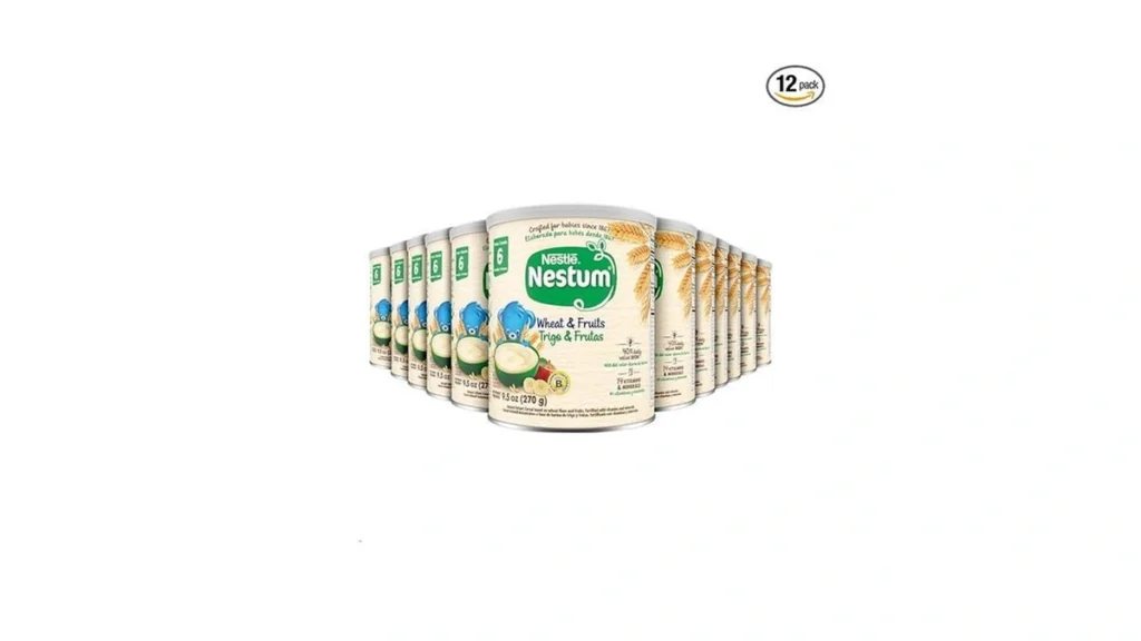 Amazon coupon: Nestle Nestum Wheat Fruits 9 5 Ounce Pac