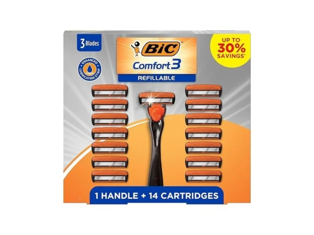 Bic Comfort 3 Refillable Disposable Razors For Men… Coupon