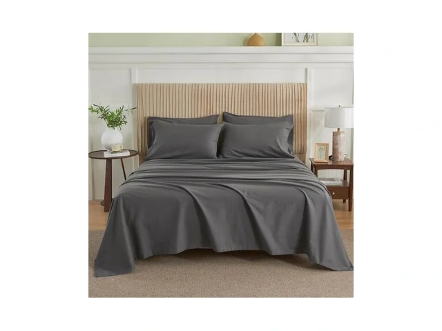 Simple Opulence Belgian Linen Sheet Set Solid Color…